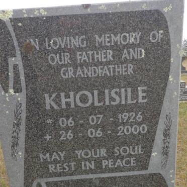 DYALOYI Kholisile 1926-2000