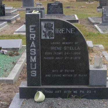 ERASMUS Irene Stella nee KEMP 1956-1976