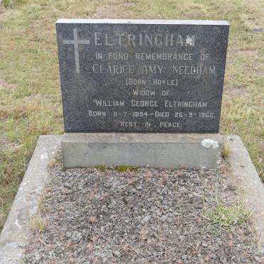 ELTRINGHAM Clarice Amy Needham nee HOYLE 1894-1966
