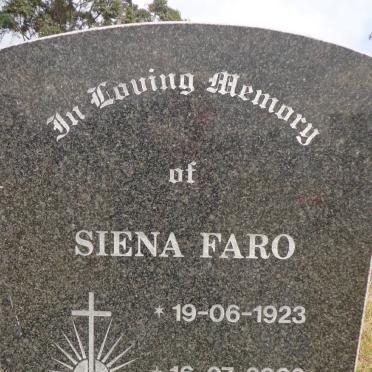FARO Siena 1923-2002