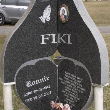 FIKI Ronnie 1942-2003