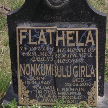 FLATHELA Nonkumbulu Girla 1940-2010