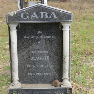 GABA Maggie 1929-1999