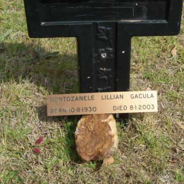 GACULA Nontozanele Lillian 1930-2003