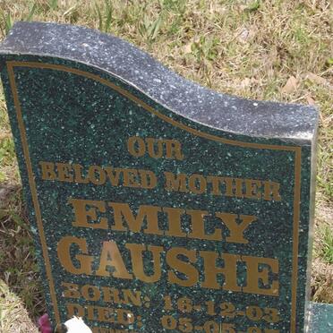 GAUSHE Emily 1903-1997