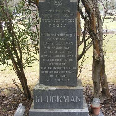 GLUCKMAN Harry -1963