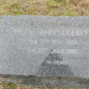 GLEAVES Violet Mary 1880-1961