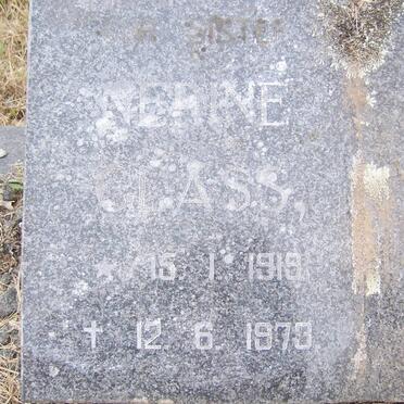 GLASS Nerine 1919-1973