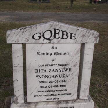 GQEBE Rita Zanyiwe 1940-1991
