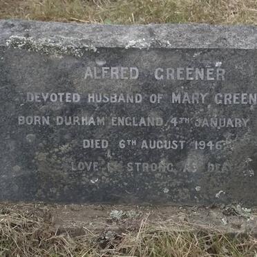 GREENER Alfred 1857-1946