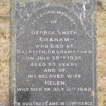 GRAHAM George Smith -1938 &amp; Helen -1949