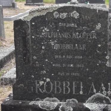 GROBBELAAR Stephanus Klopper 189?-1950
