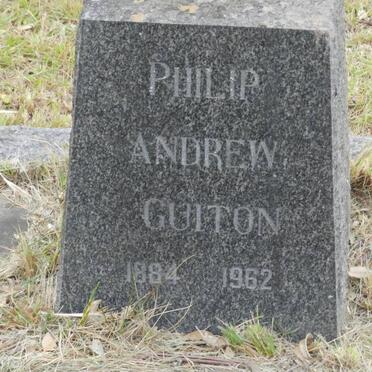 GUITON Philip Andrew 1884-1962