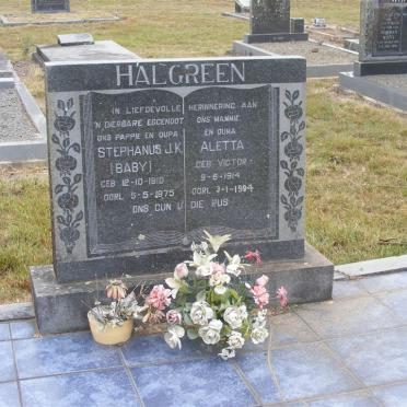 HALGREEN Stephanus J.K. 1910-1975 &amp; Aletta VICTOR 1914-1994