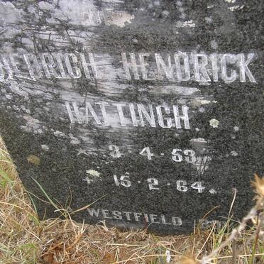 HATTINGH Diedrich Hendrick 1953-1964