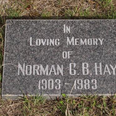 HAY Norman C.B. 1903-1983