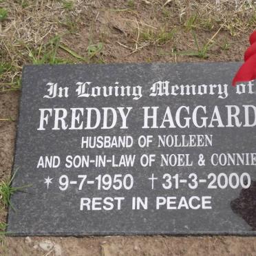 HAGGARD Freddy 1950-2000