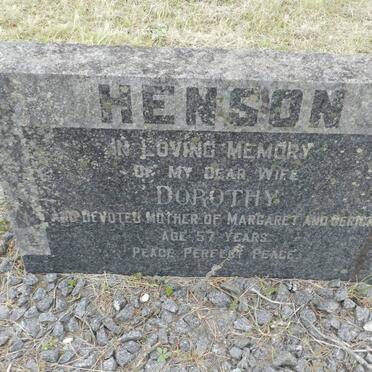 HENSON Dorothy 