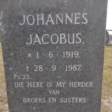 HORN Johannes Jacobus 1919-1987