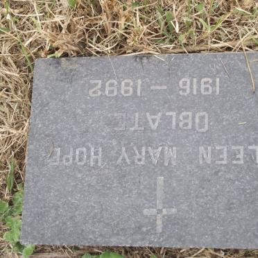 HOPE Eileen Mary 1916-1992