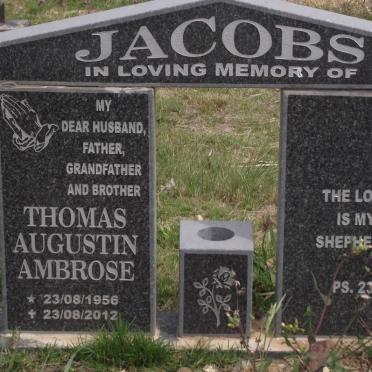 JACOBS Thomas Augustin Ambrose 1956-2012