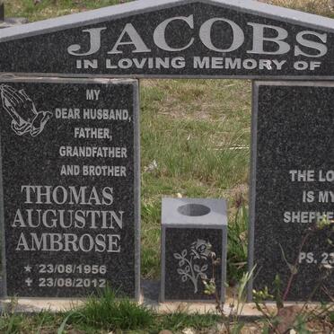 JACOBS Thomas Augustin Ambrose 1956-2012