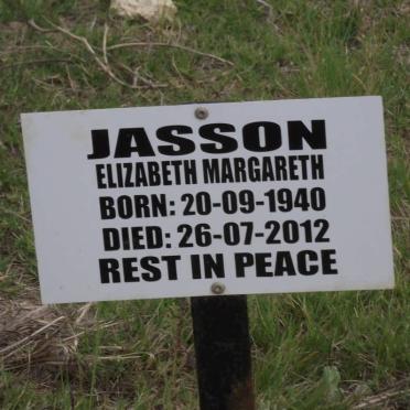 JASSON Elizabeth Margareth 1940-2012