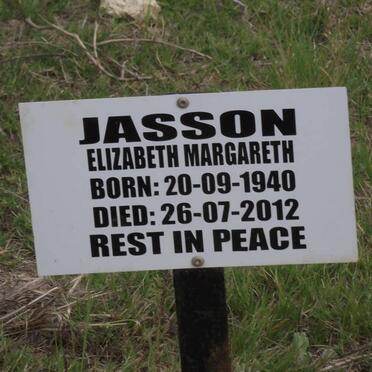 JASSON Elizabeth Margareth 1940-2012