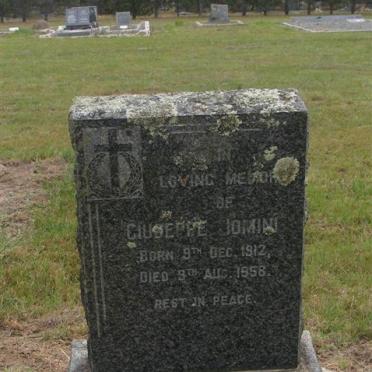 JOMINI Giuseppe 1912-1958