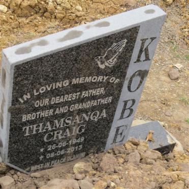 KOBE Thamsanqa Craig 1949-2013