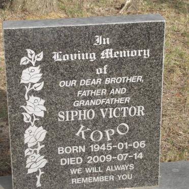 KOPO Sipho Victor 1945-2009