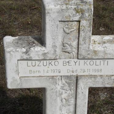 KOLITI Luzuko Beyi 1979-1998