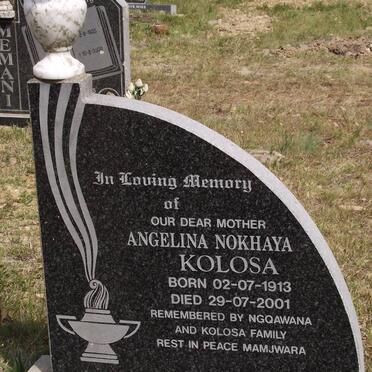 KOLOSA Angelina Nokhaya 1913-2001