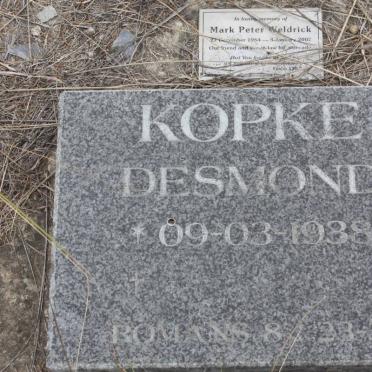 KOPKE Desmond -1938 :: WELDRICK Mark Peter 1964-2002