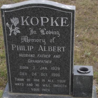 KOPKE Philip Albert 1929-1996