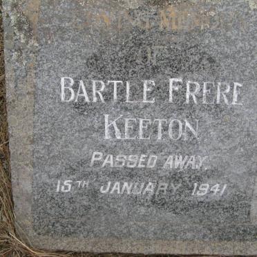 KEETON Bartle Frere -1941