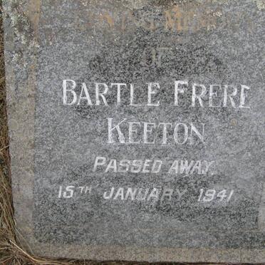 KEETON Bartle Frere -1941