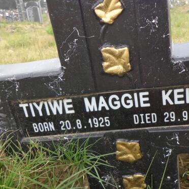 KELELE Tiyiwe Maggie 1925-2011