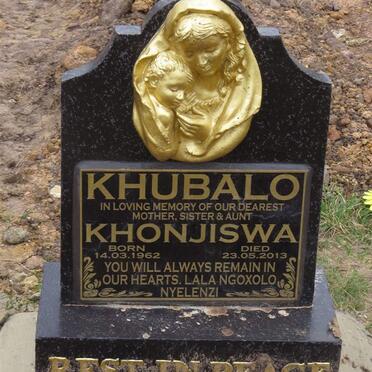 KHUBALO Khonjiswa 1962-2013