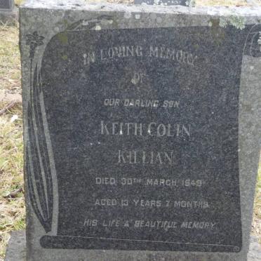 KILLIAN Keith Colin -1949