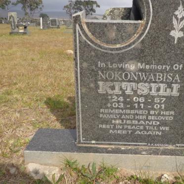 KITSILI Nokonwabisa 1957-2001