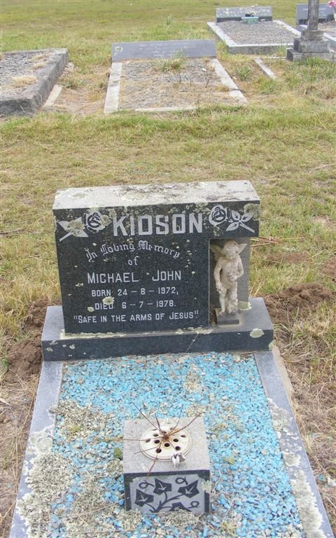 KIDSON Michael John 1972-1978