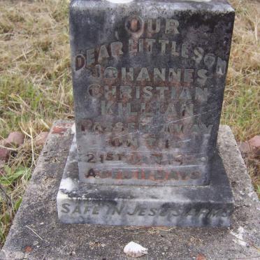 KILLIAN Johannes Christian -1929