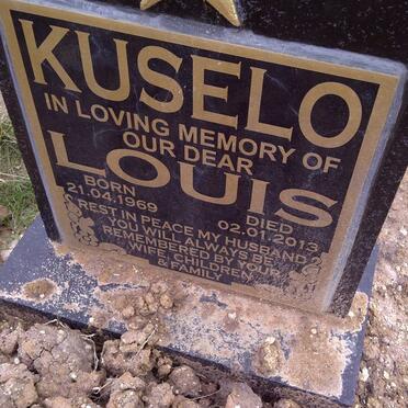 KUSELO Louis 1969-2013