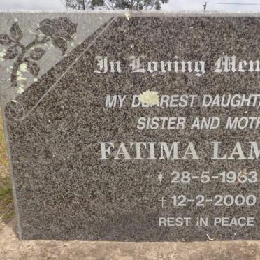 LAMANI Fatima 1963-2000