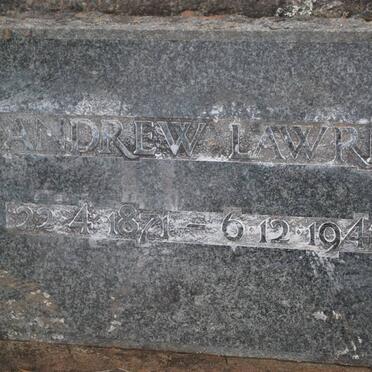 LAWRIE Andrew 1871-1942