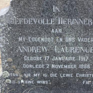 LAURENCE Andrew 1917-1966