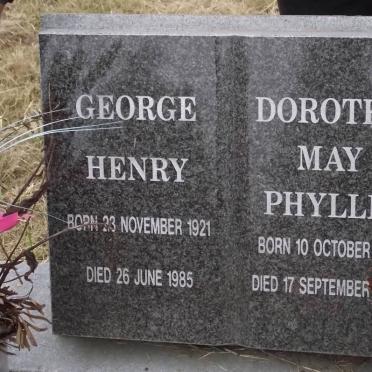LANGE George Henry, de 1921-1985 &amp; Dorothy May Phyllis JORGENSON 1919-2006