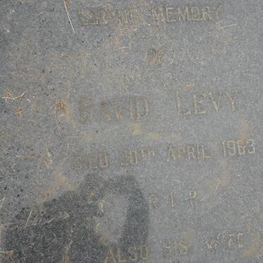 LEVY David -1963