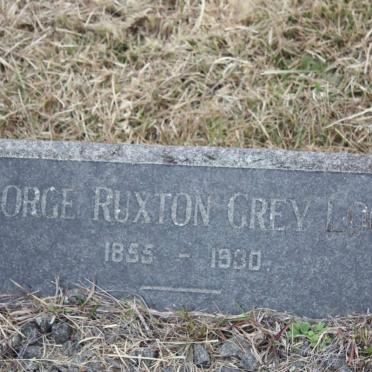 LOGIE George Ruxton Grey 1855-1930